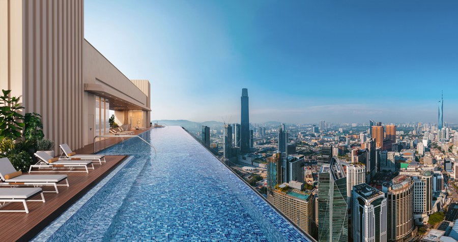 Pavilion Square sky pool