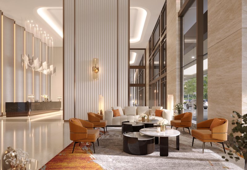 Grand lobby at Pavilion Square